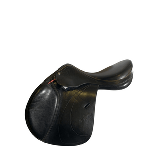 Black Equipe Expression Dual Flap Black 17.5" M 1 - Saddles Direct