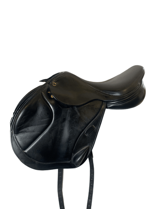 Black WRS (Ideal) Integra Monoflap Black 17.5" MW 1 - Saddles Direct