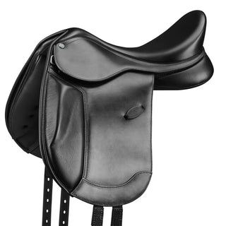 Arena Pony Monoflap Dressage Black 16" ADJ