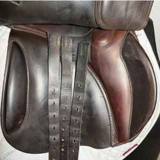 Ideal Wychanger Barton Saddlery GP Brown 17" MW