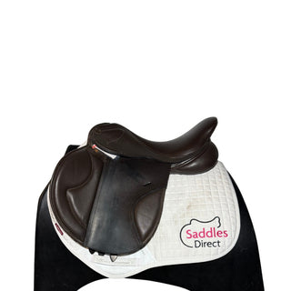 Saddles Direct Precision Jump Brown 17.5" W