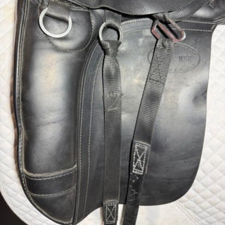 Kent and Masters Original MDR Dressage Black 17.5" ADJ
