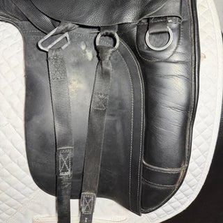 Kent and Masters Original MDR Dressage Black 17.5" ADJ