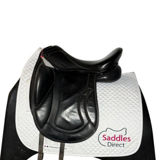 Pony, Cob & Horse Monoflap Dressage Black 17" W