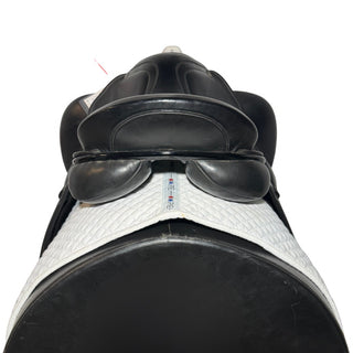 Pony, Cob & Horse Monoflap Dressage Black 17" W