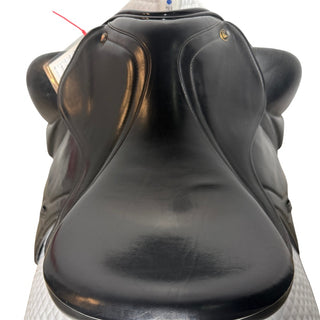 Pony, Cob & Horse Monoflap Dressage Black 17" W