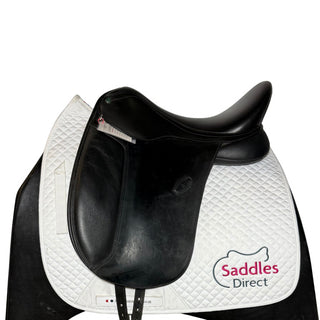 Arena Dual flap Dressage Black 17" ADJ