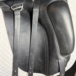 Fairfax Classic Dressage Black 17.5" ADJ