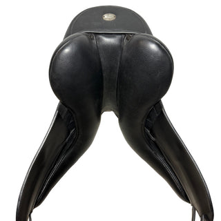 Fairfax Classic Monoflap MDS Dressage Black 17" ADJ