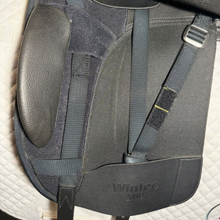 Wintec 500 Dressage Black 16.5" ADJ