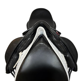 Fairfax World Class Monoflap Dressage Black 17.5" ADJ