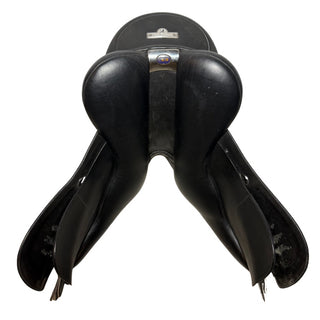 Bates All Purpose GP Heritage Leather Black 17.5" ADJ
