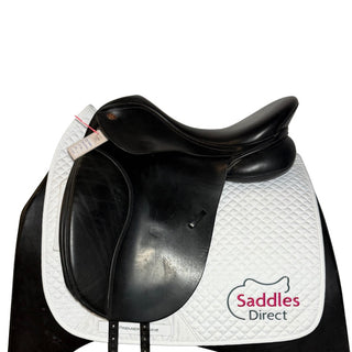 Kent and Masters Original High Wither Dressage Black 17.5" ADJ