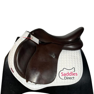 Bates All Purpose GP Square Cantle Heritage Leather Brown 17.5" ADJ