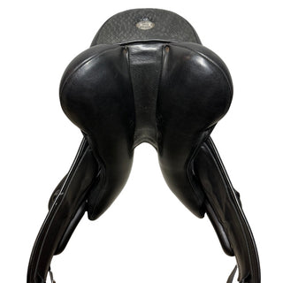 Fairfax Rebecca Monoflap MDR Dressage Black 17" ADJ
