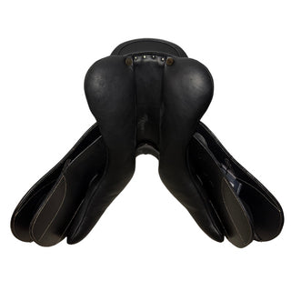 Cavaletti Collection Covered Leather Jump Black 16.5" ADJ