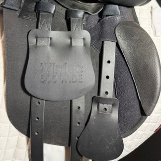 Wintec 500 All Purpose GP Cob/Wide Black 16" ADJ