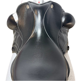 Fairfax Rebecca MDR Monoflap Dressage Black 17.5" ADJ