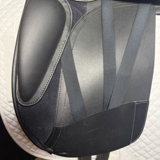 Arena Cob/Wide Dressage Black 16.5" ADJ