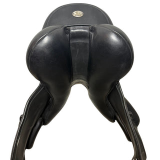 Fairfax Gareth MDG Dressage Black 17.5" ADJ