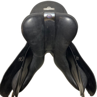 Bates All Purpose GP Heritage Leather Black 17.5" ADJ