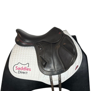 Kent and Masters Competition Series Monoflap XC Jump Brown 17" ADJ