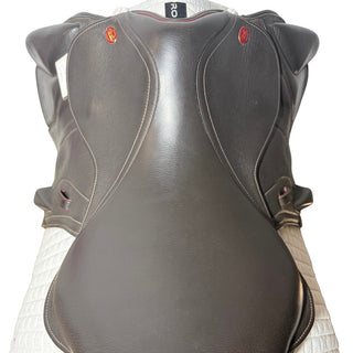 Kent and Masters Competition Series Monoflap XC Jump Brown 17" ADJ