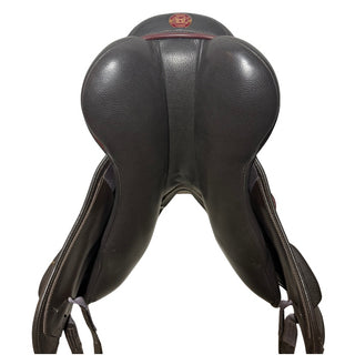 Kent and Masters Competition Series Monoflap XC Jump Brown 17" ADJ