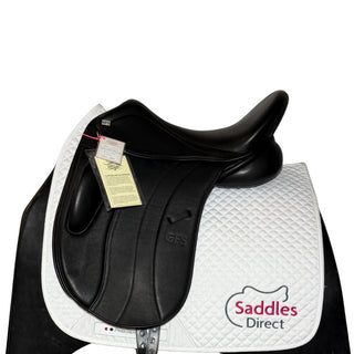 GFS Transition Deep Seat Dressage S707 Black 17.5" ADJ