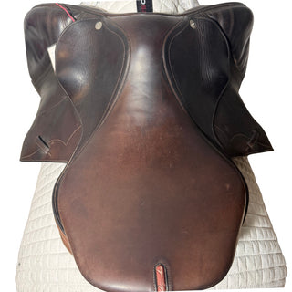 Equipe Evolution Dual Flap Jump Brown 16.5" +3.5 2XW