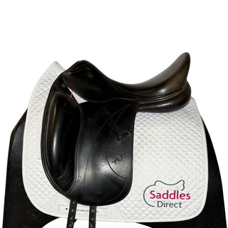 Equipe Rose Special Dressage Long Flap Black 18" M +0.5