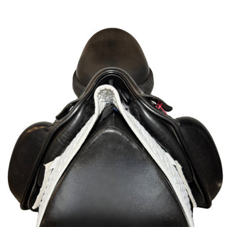 Equipe Rose Special Dressage Long Flap Black 18" M +0.5
