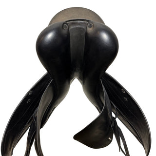 Equipe Rose Special Dressage Long Flap Black 18" M +0.5