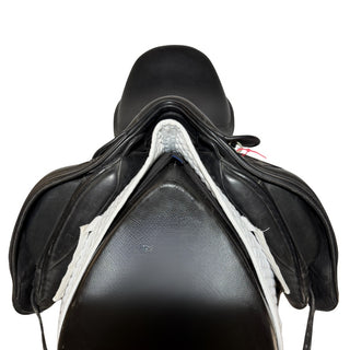 Fairfax Classic Cupped Flap Dressage Black 17.5" ADJ