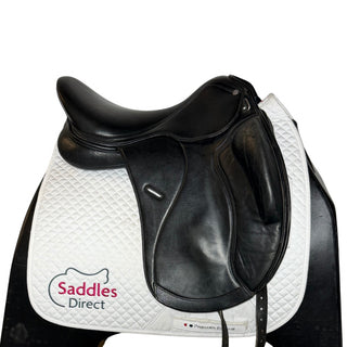 Cavaletti Collection Monoflap Dressage Black 18" ADJ
