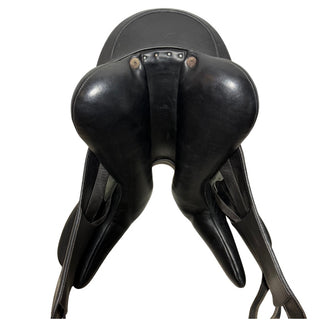 Cavaletti Collection Monoflap Dressage Black 18" ADJ