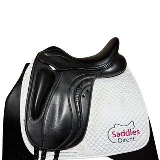 Fairfax Elias Monoflap Dressage Black 18" ADJ