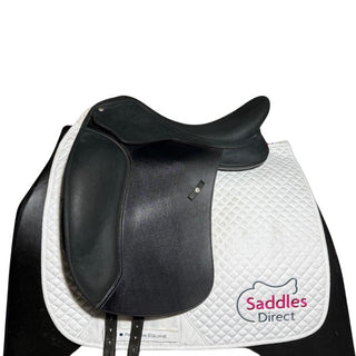 Wintec Pro Wide/Cob Dressage Black 17.5" ADJ