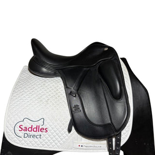 Fairfax Gareth Dressage MDG Black 17.5" ADJ
