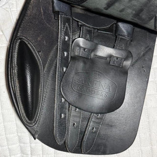 Arena Pony All Purpose Cob/Wide GP Black 16" ADJ