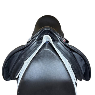 Arena Dual Flap Dressage Black 17" ADJ