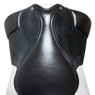 Arena Dual Flap Dressage Black 17" ADJ