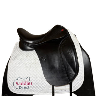 Kent and Masters S-Series Moveable Block High Wither HDM Dressage Black 17" ADJ
