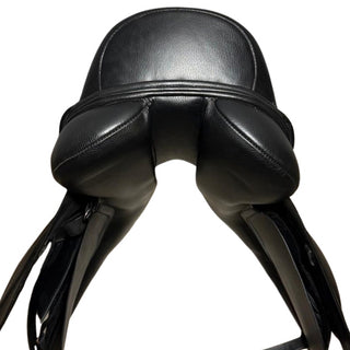 Kent and Masters S-Series Moveable Block High Wither HDM Dressage Black 17" ADJ