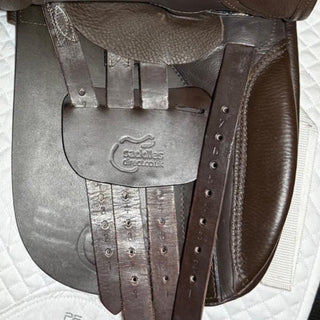 Saddles Direct Rebecca Show Brown 16" W