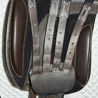 Saddles Direct Cob William (Ideal H&C Tree) WH/Show Brown 17" W