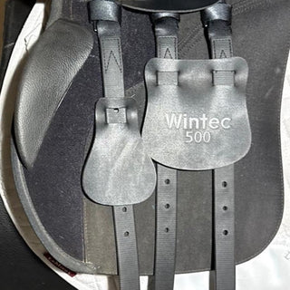 Wintec All Purpose Square Cantle GP Black 17" ADJ