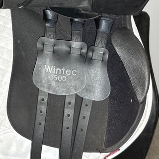 Wintec All Purpose Square Cantle GP Black 17" ADJ