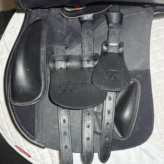 Bates All Purpose+ GP Luxe Leather Black 16.5" ADJ