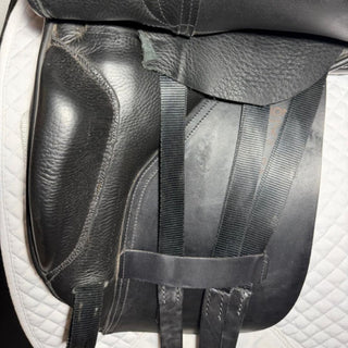 Albion CC Tree K2 ADJUSTA Dressage Black 17" W 7 | Saddles Direct